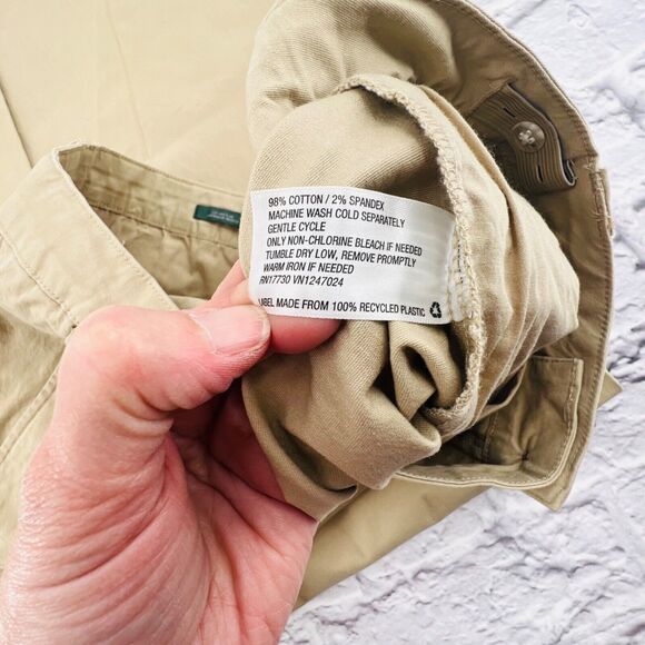 NEW Wild Fable Casual Flare Pants Women's Size 18/34 Tan Flat Front Low Rise - Picture 6 of 13